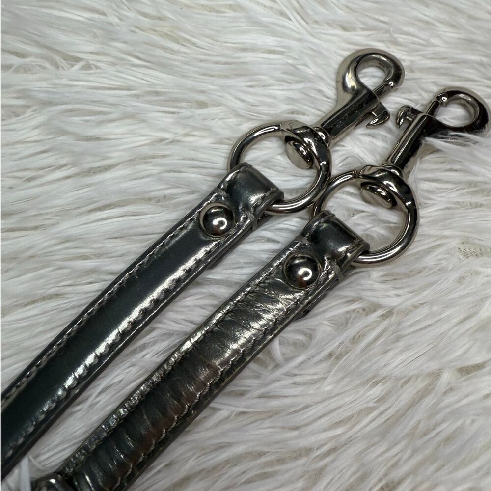 Patent Leather Silver Replacement Strap - image 6